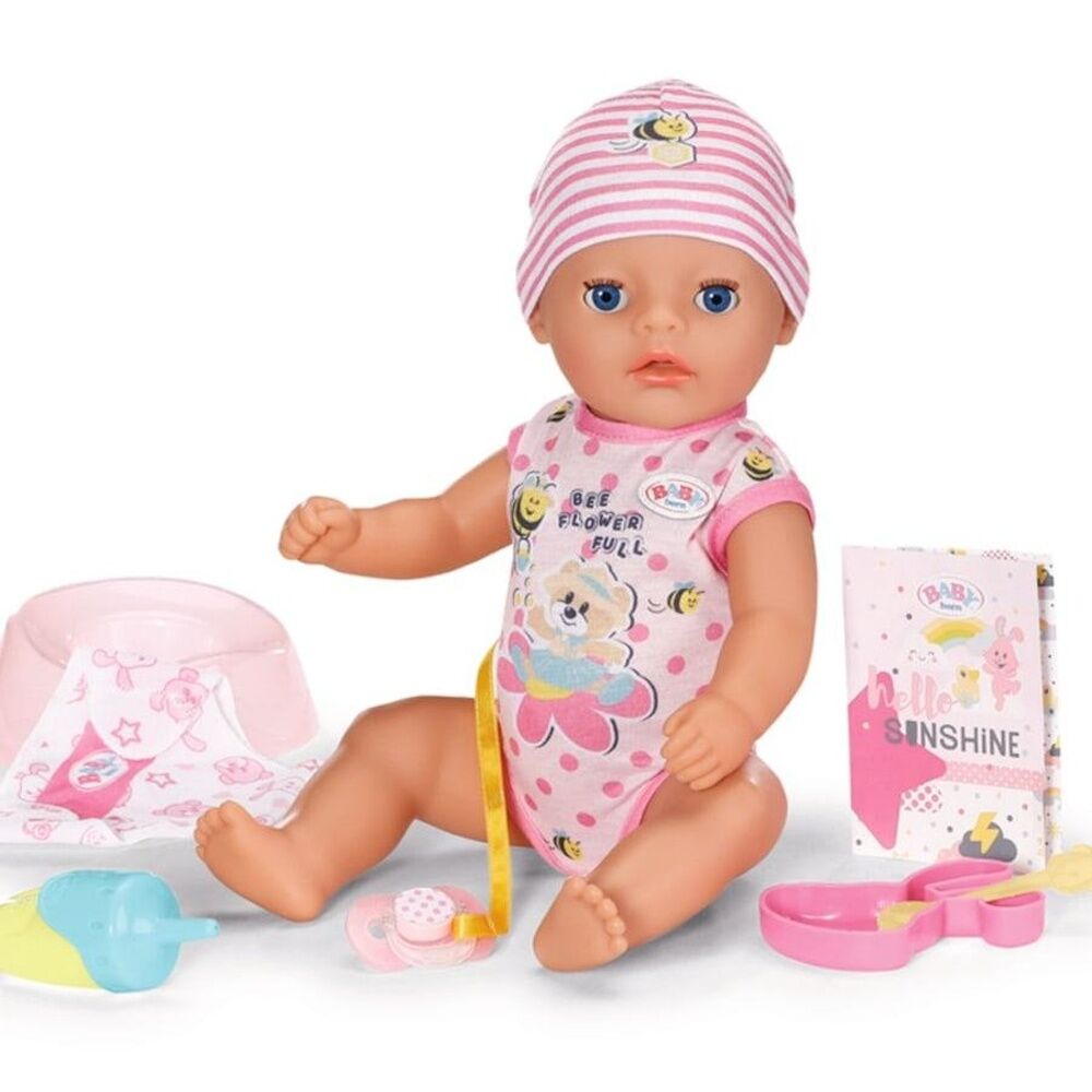BABY Born Lena Baby Doll W/ Seven Lifelike Functions & Accessories 1y+ 36cm