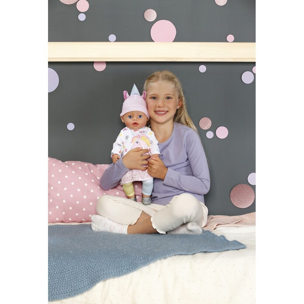 Baby Born Emma in Unicorn Style 43cm Doll & Accessories Kids/Toddler Toy 3y+