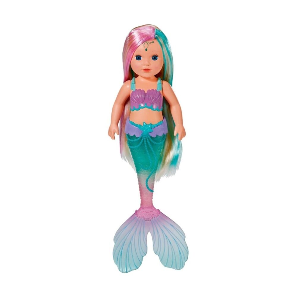 Baby Born Mermaid Kids Colour-Changing Waterproof Light-Up Tail & Tiara Toy 3y+
