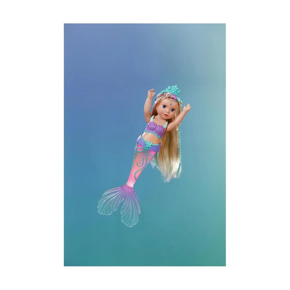 Baby Born Mermaid Kids Colour-Changing Waterproof Light-Up Tail & Tiara Toy 3y+
