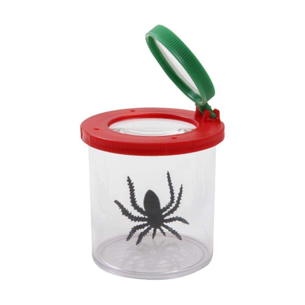 8PK Vivaio Insect Box Bug Viewer W/ Dual 2x And 3.5x Magnifying Lids 3y+