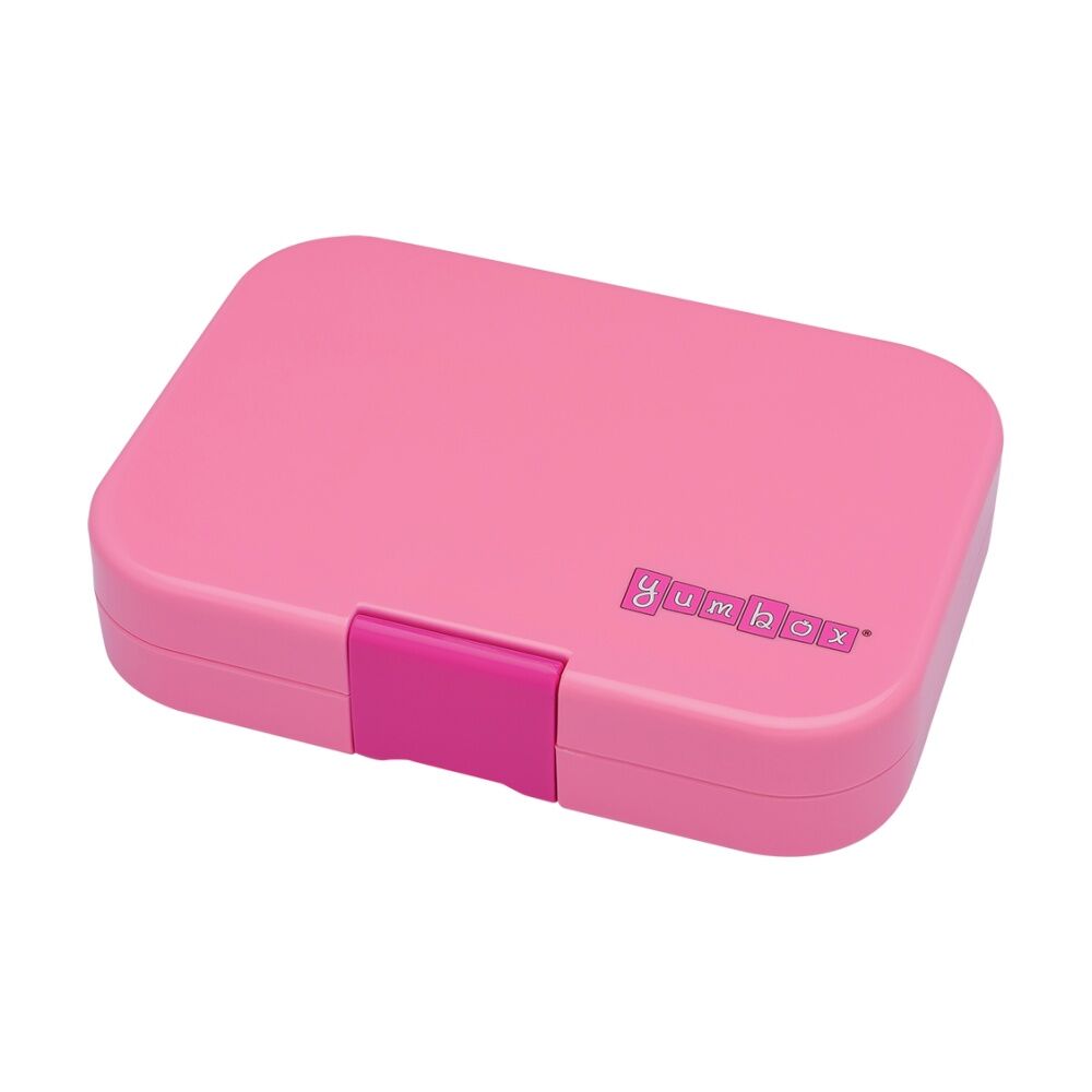 Yumbox Kids Panino 4 Compartment Lunch Box Rainbow Power Pink