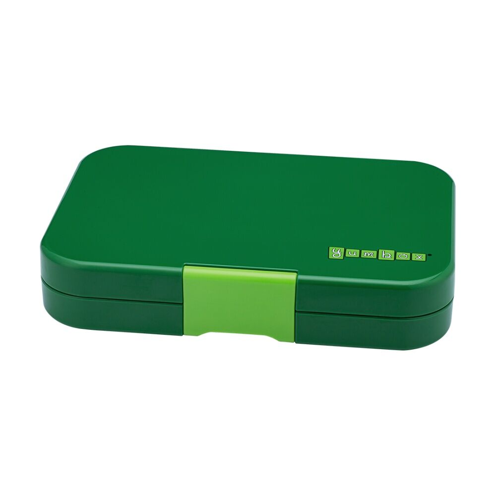 Yumbox Kids Tapas 5 Compartment Leakproof Lunch Box Jungle Palm Green