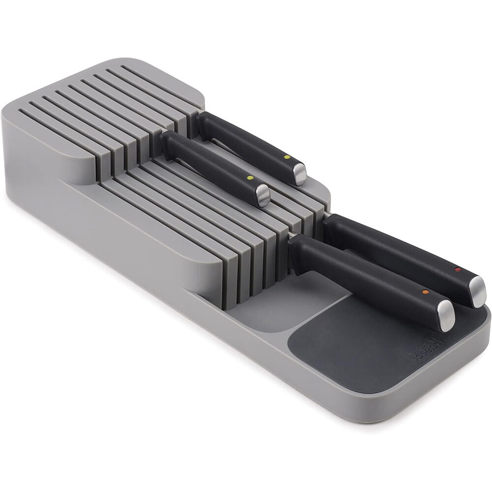 2PK Joseph Joseph DrawerStore Compact 2-Tier Knife Organiser Up To 9 Knives