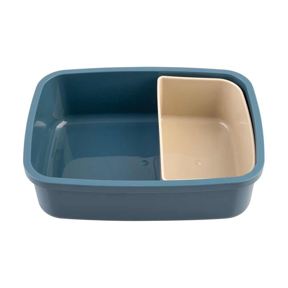 2PK Melii Bento Lunch Box Container W/ Removable Insert Blue Mint 880ml