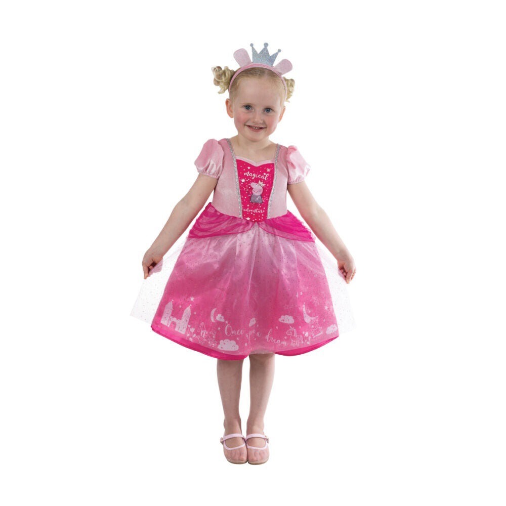 Rubies Peppa Pig Princess Costume Child Female Dress Up Outfit