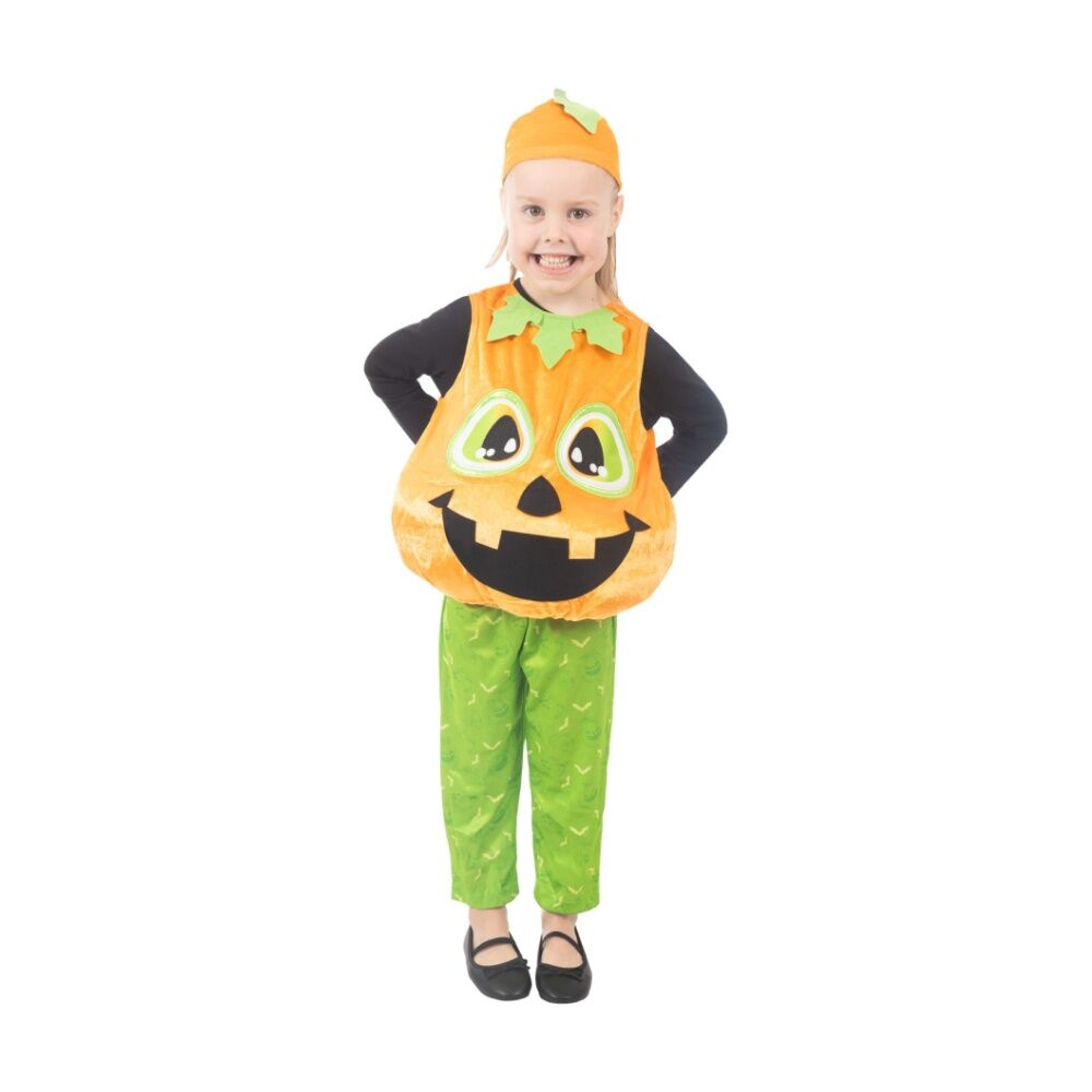 Rubies Pumpkin Tabard Costume Child Kids Unisex Dress Up Outfit