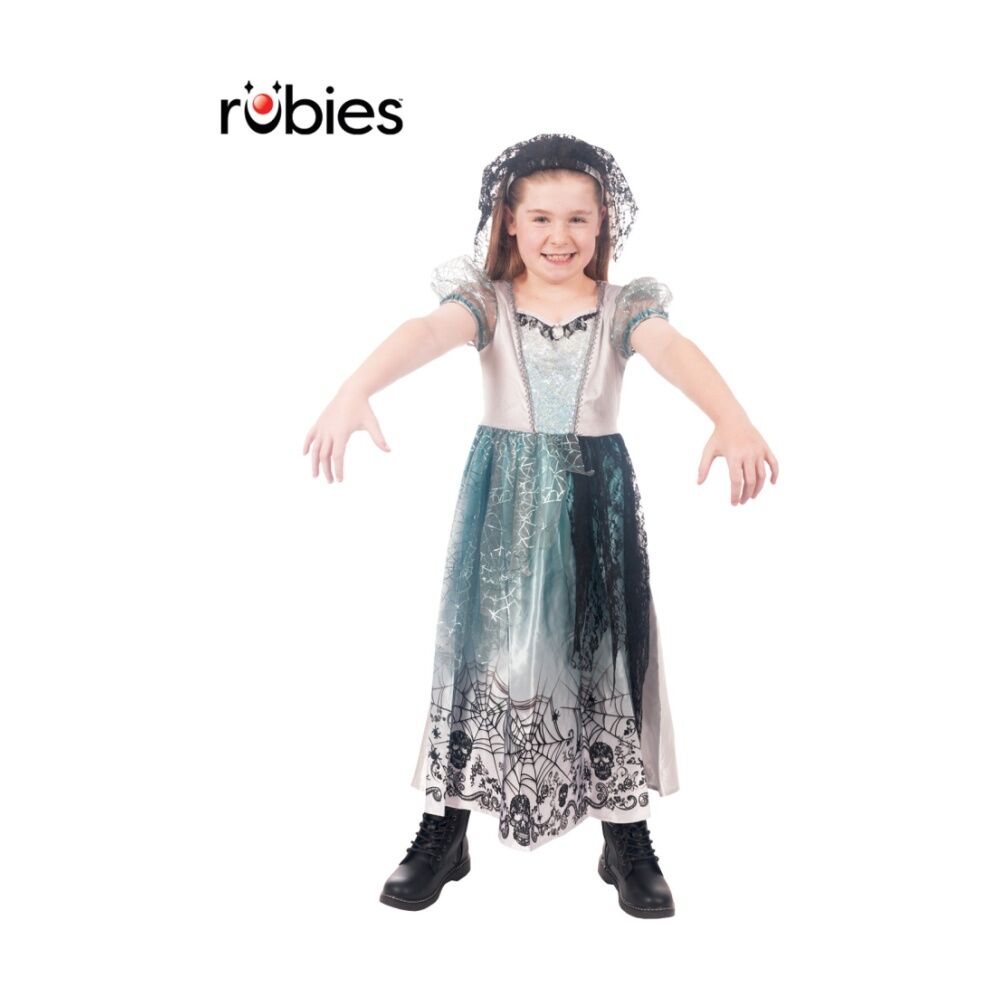 Rubies Gothic Bride Costume Child Female Dress Up Outfit