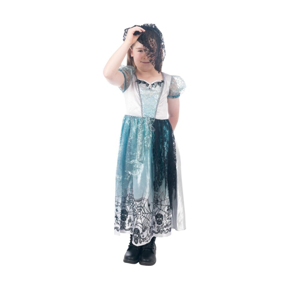 Rubies Gothic Bride Costume Child Female Dress Up Outfit