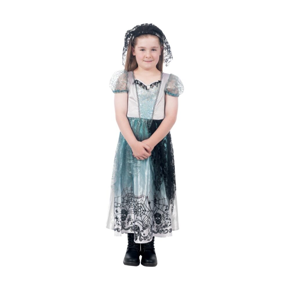 Rubies Gothic Bride Costume Child Female Dress Up Outfit