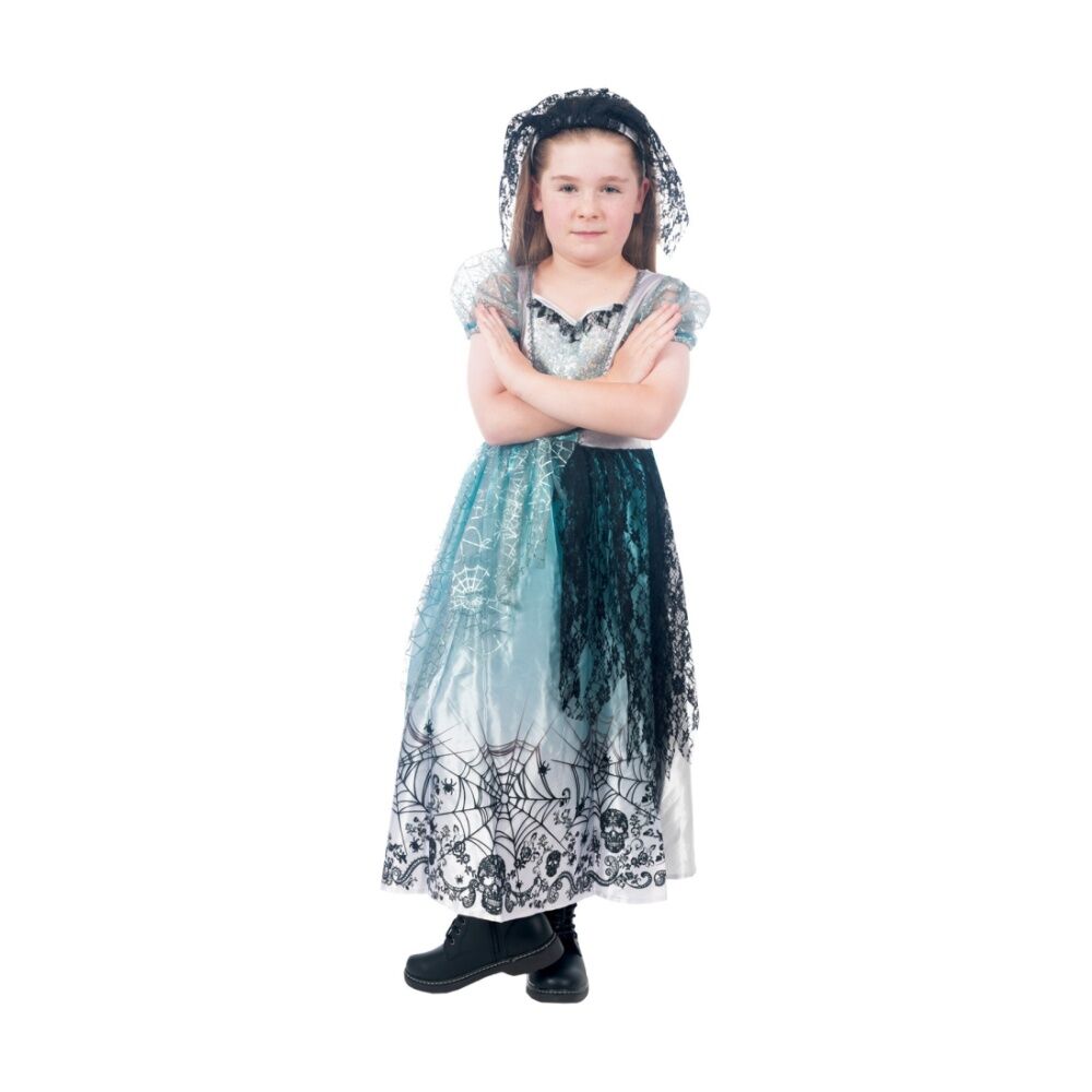 Rubies Gothic Bride Costume Child Female Dress Up Outfit