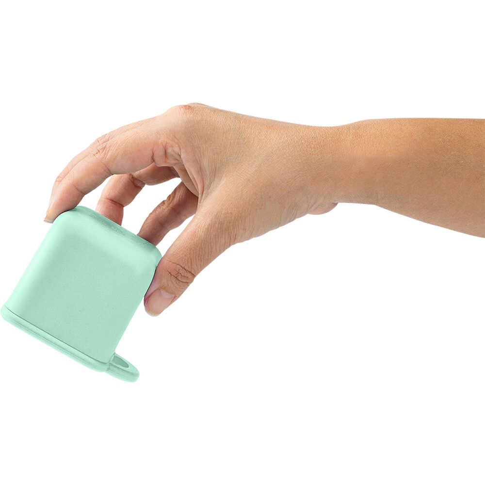 2pc Omie OmieDip Silicone Leakproof Dip Containers Set Blue/Mint 220ml