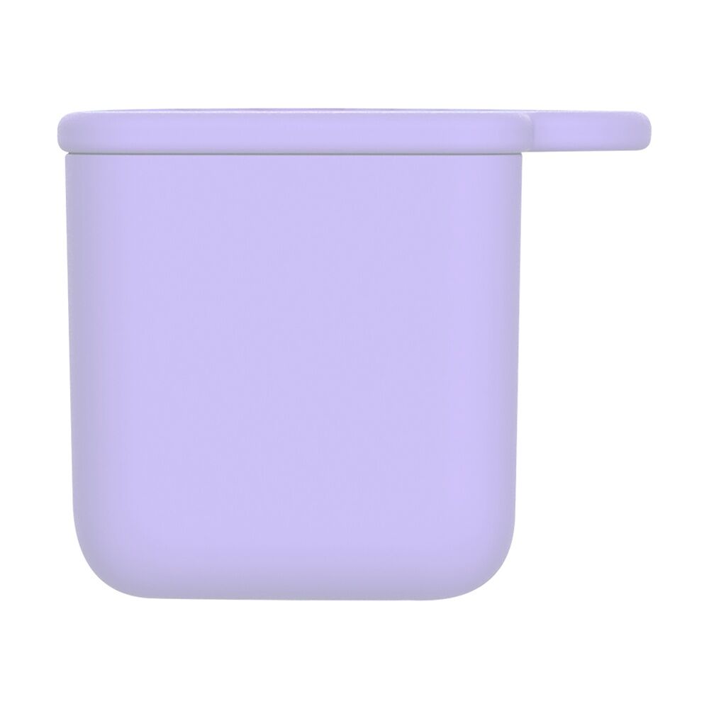 2x 2pc Omie OmieDip Silicone Leakproof Dip Containers Set Purple/Pink 220ml