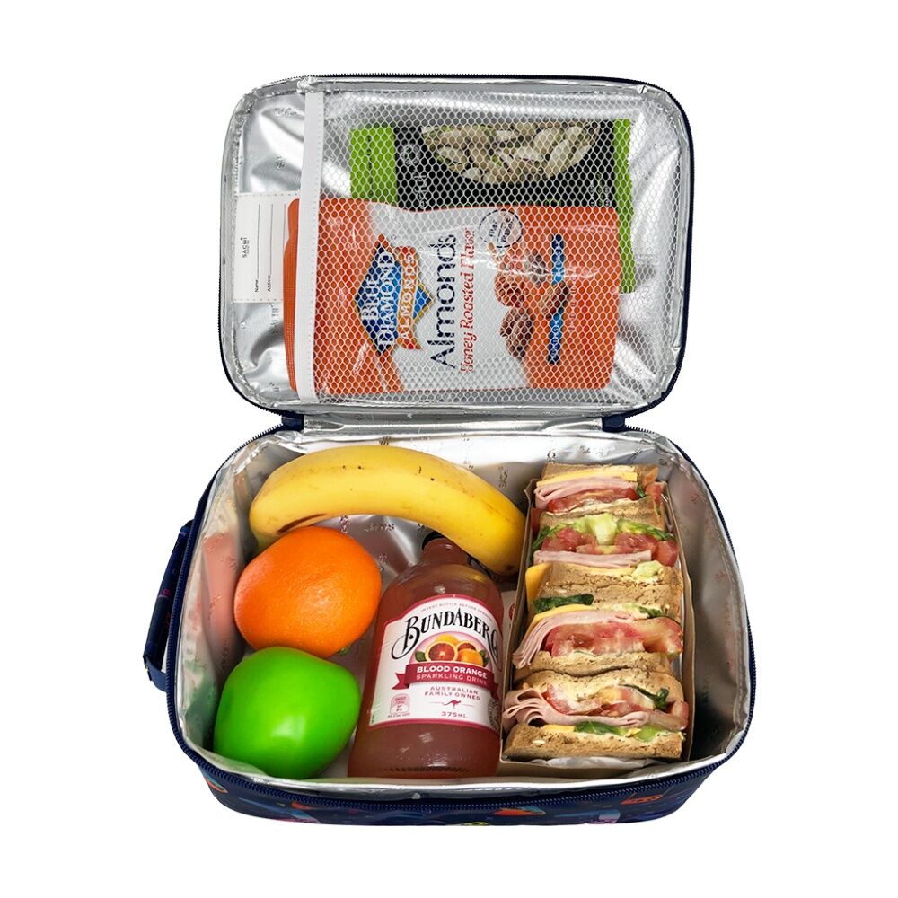 2PK Sachi Junior Insulated School Food Lunch Bag Gamer 21x11x28cm