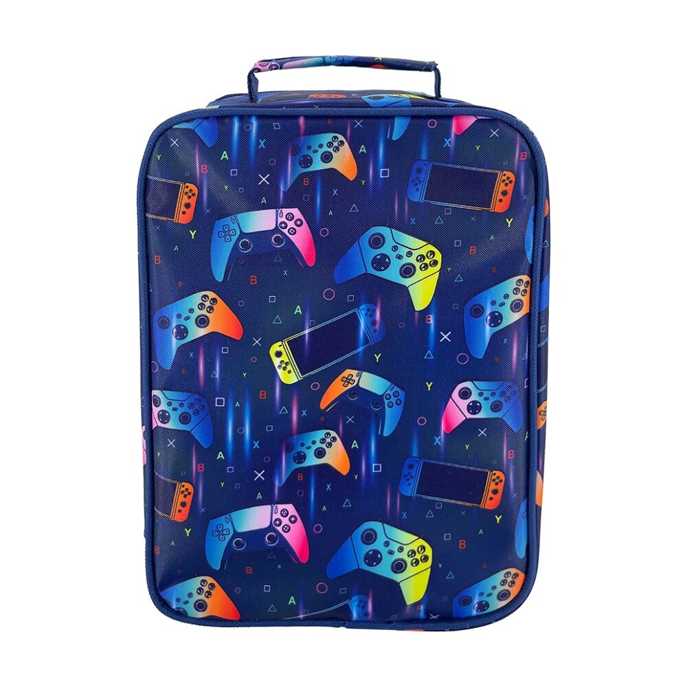 2PK Sachi Junior Insulated School Food Lunch Bag Gamer 21x11x28cm