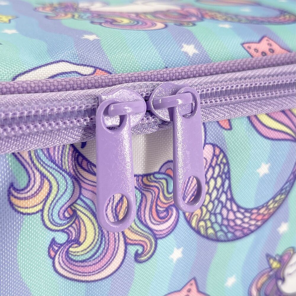 2PK Sachi Junior Insulated School Food Lunch Bag Mermaid Unicorn 21x11x28cm
