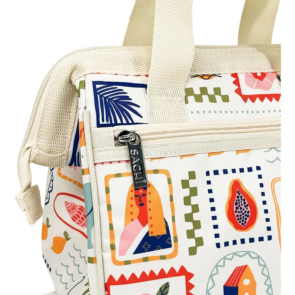 2PK Sachi Insulated Style 34 School Food Lunch Bag Summer Escape 24x17x22cm