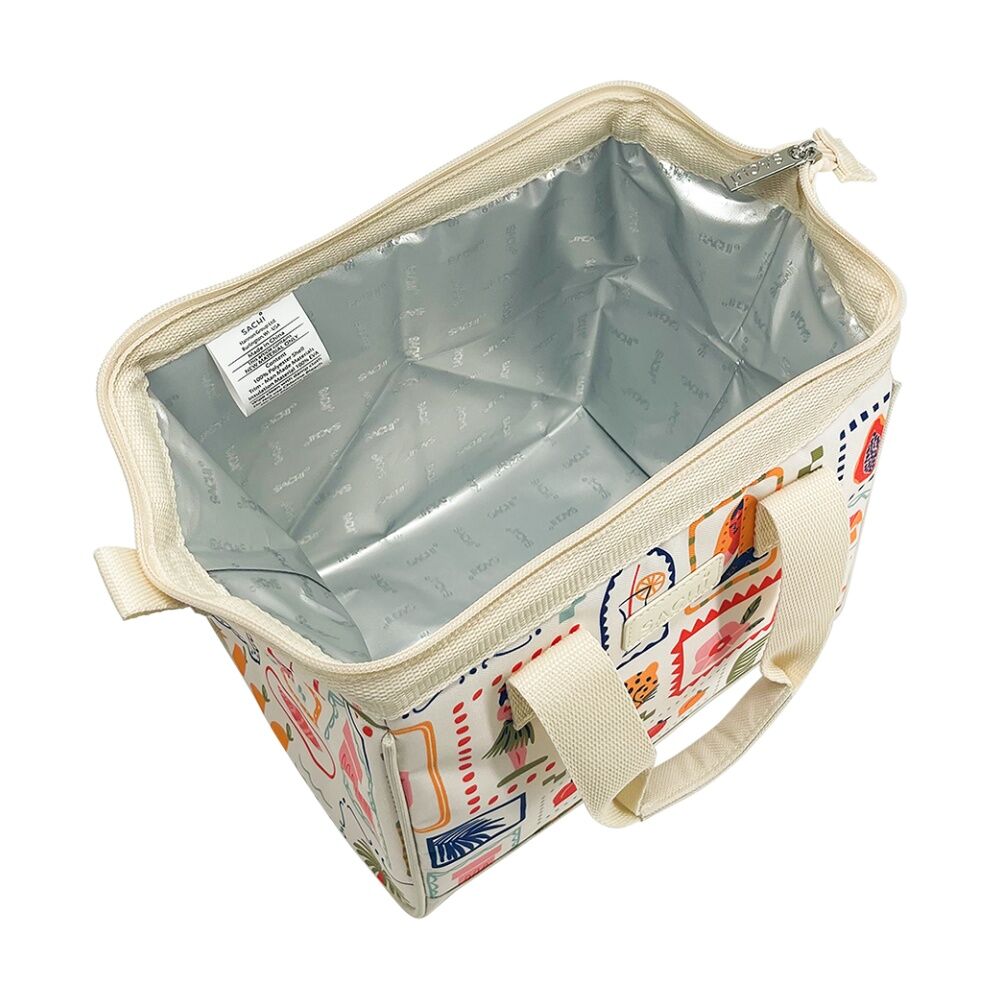 2PK Sachi Insulated Style 34 School Food Lunch Bag Summer Escape 24x17x22cm