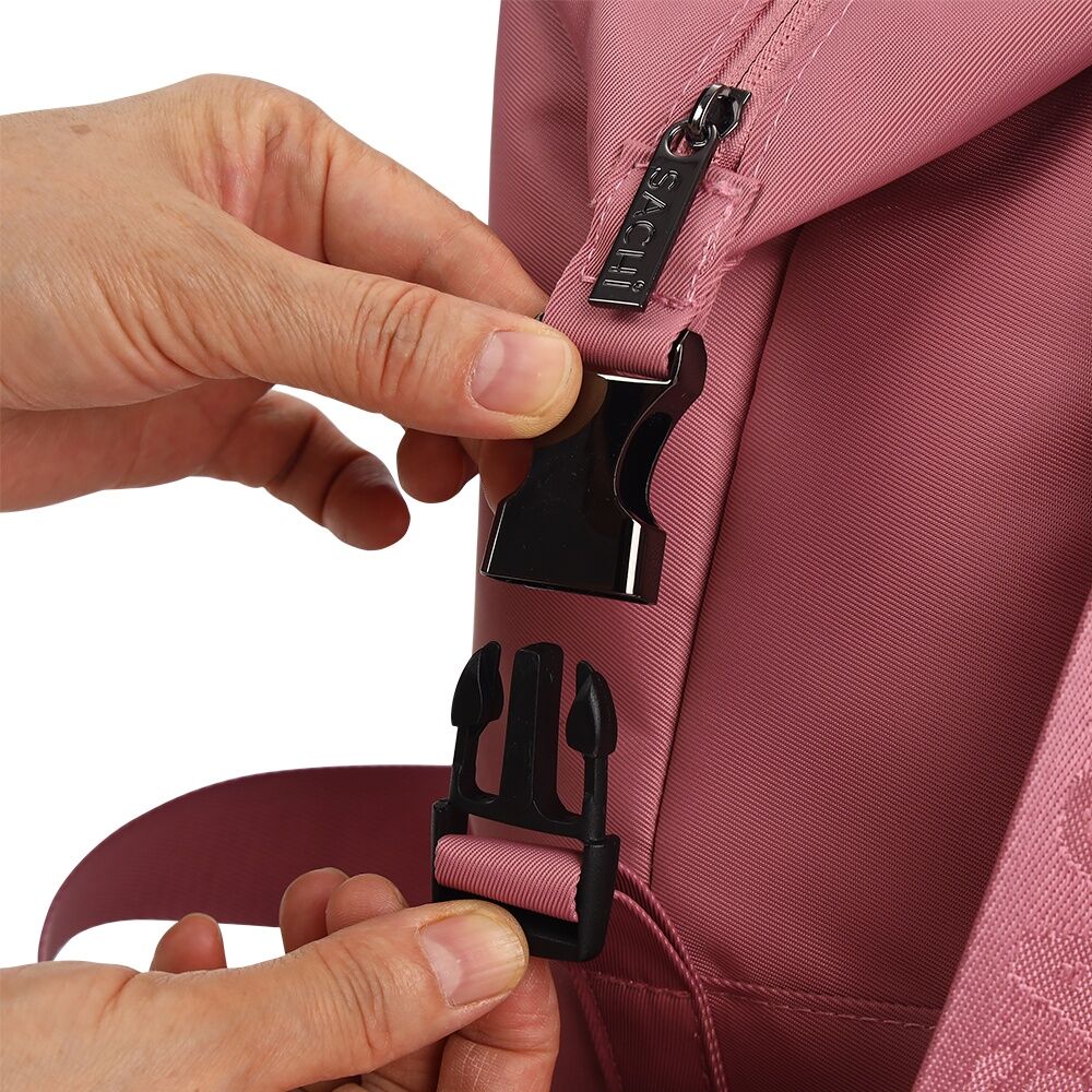 Sachi Insulated Versa Adjustable Expandable Storage Cooler Bag Blush 12L