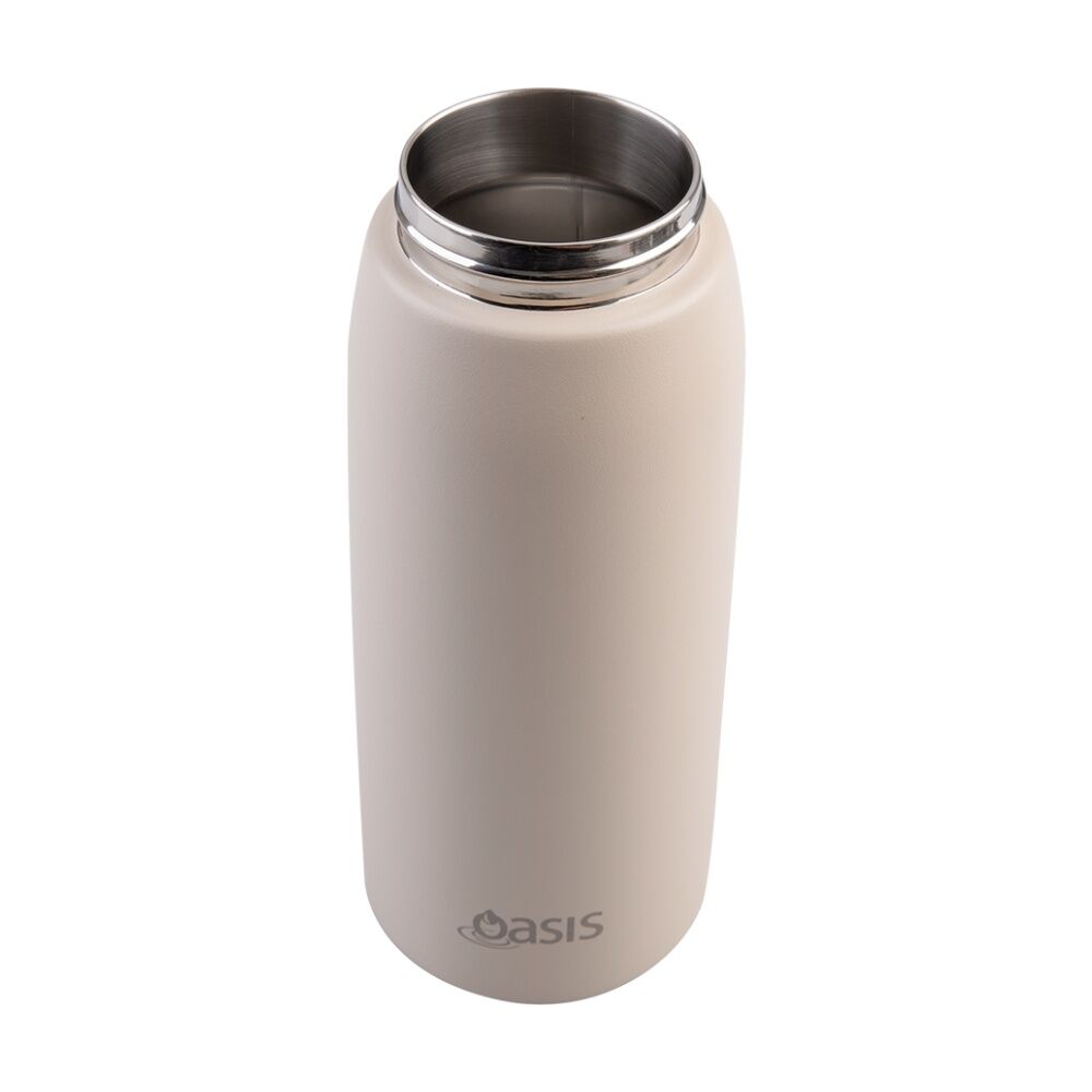 Oasis Stainless Steel Double Wall Insulated Sports Bottle Oat 780ml