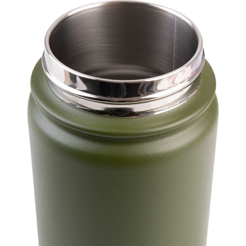 2PK Oasis Stainless Steel Double Wall Insulated Sports Bottle Forest Green 550ml