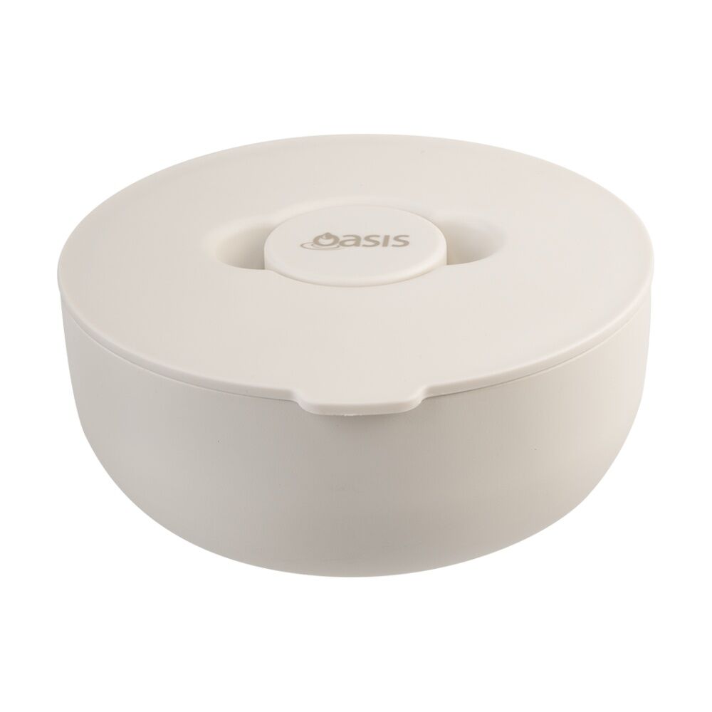 Oasis Stainless Steel Insulated Fresh-N-Go Lunch Bowl Alabaster 950ml