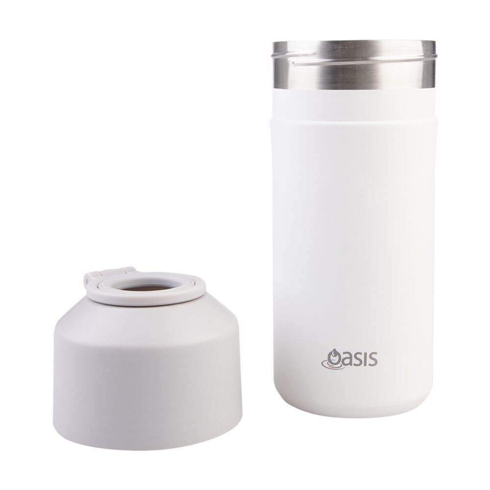 2PK Oasis Stainless Steel Double Wall Insulated Adjustable Wine Cooler Linen