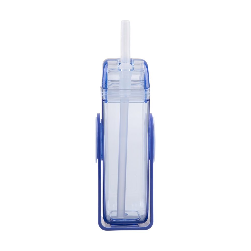 2PK Oasis Kids Tritan Impact Resistant Juice Box With Straw Blue 300ml