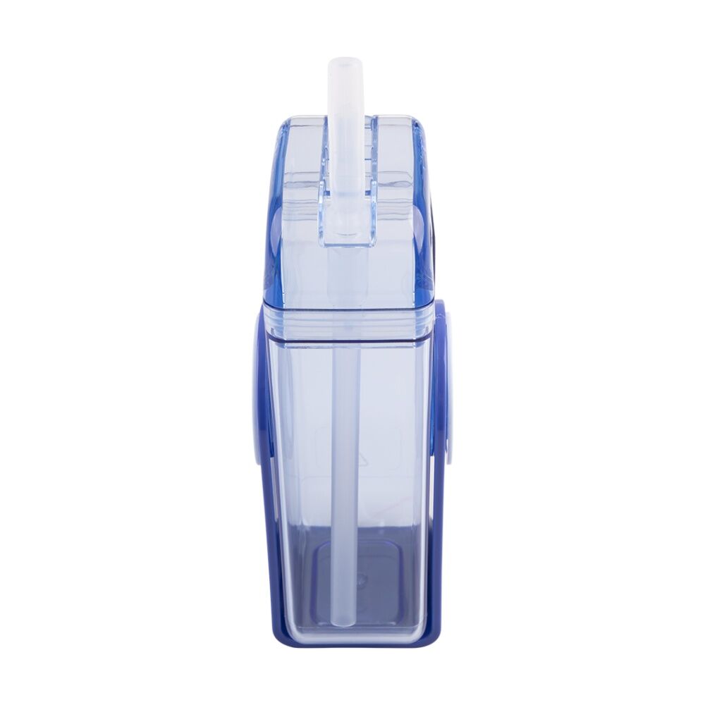 2PK Oasis Kids Tritan Impact Resistant Juice Box With Straw Blue 300ml