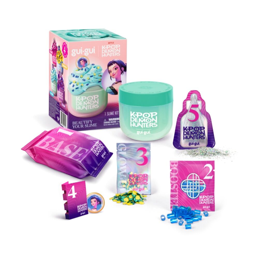 2PK Gui-Gui K-Pop Demon Hunters Slime Kit Kids 6y+
