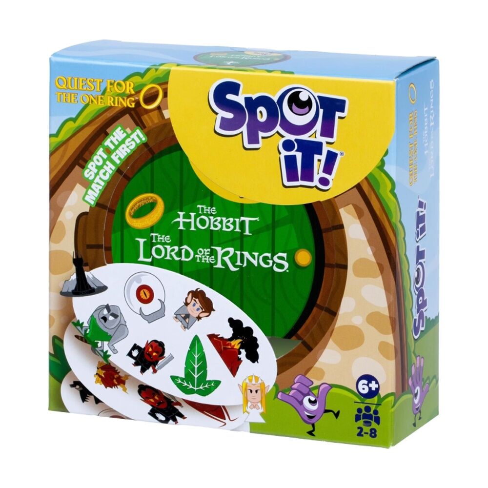 Moose Games Spot It Lord Of The Rings Card Game 56 Cards Kids 6y+