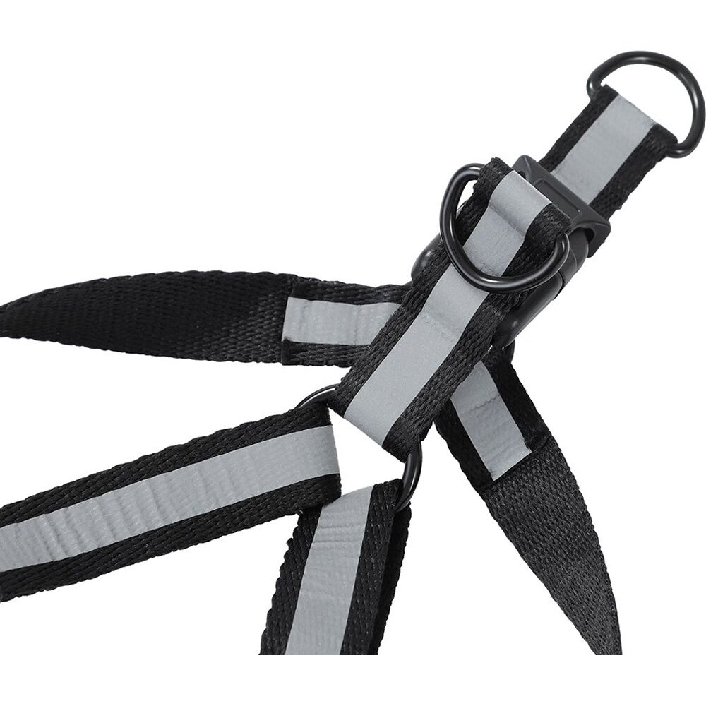 6x Paws And Claws Reflective Adjustable Pet Dog Harness Medium 40-65x2cm Assorted