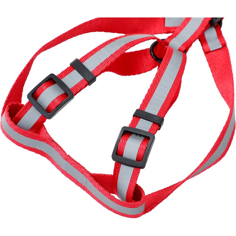 6x Paws And Claws Reflective Adjustable Pet Dog Harness Medium 40-65x2cm Assorted