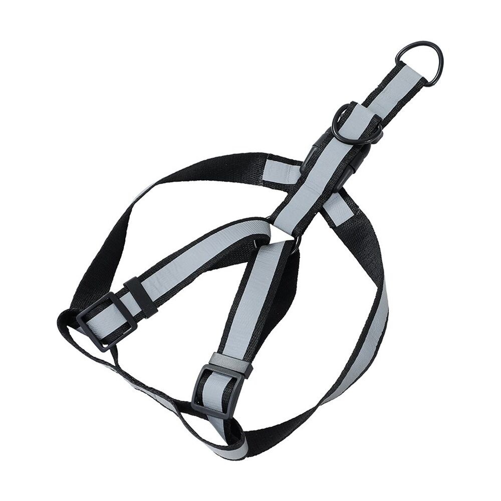 3x Paws And Claws Reflective Adjustable Pet Dog Harness Large 45-75x2.5cm Assorted