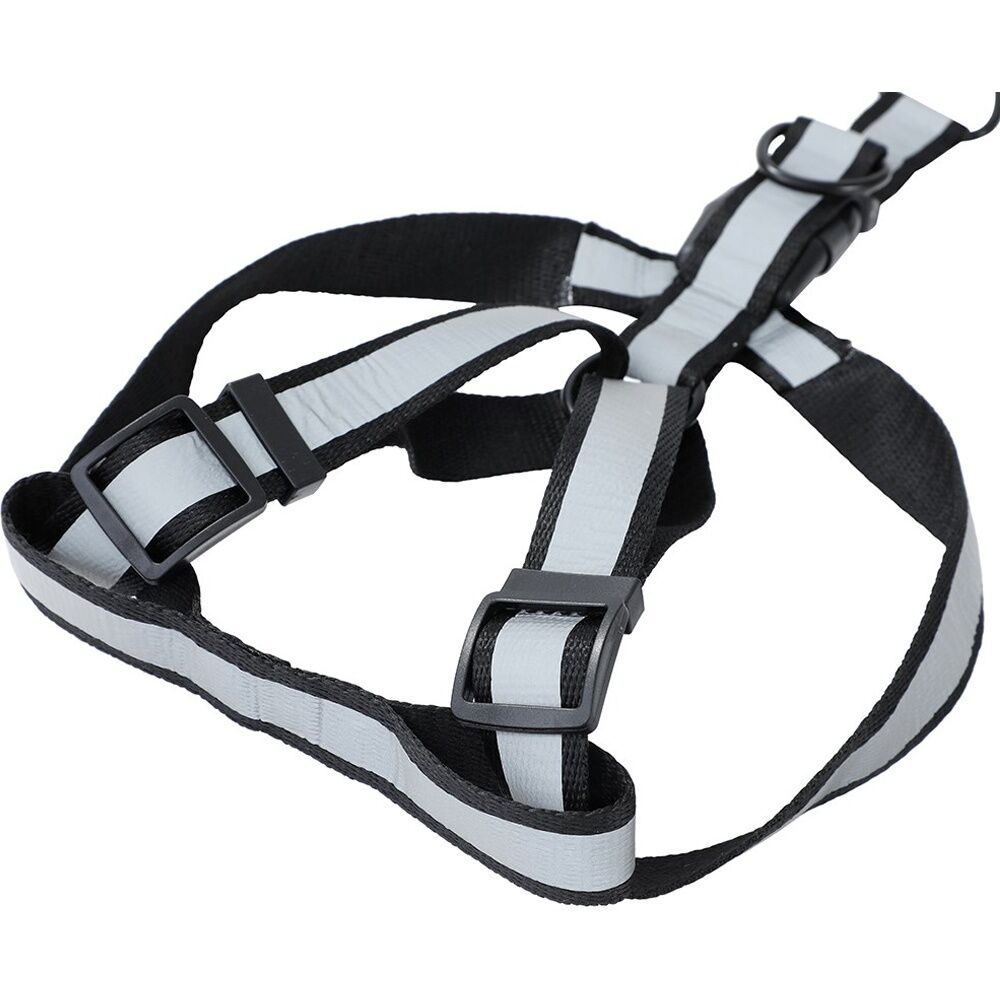 3x Paws And Claws Reflective Adjustable Pet Dog Harness Large 45-75x2.5cm Assorted