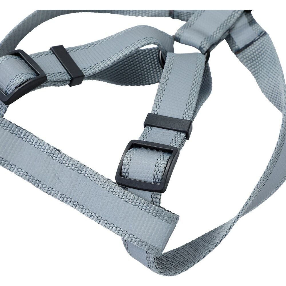 3x Paws And Claws Reflective Adjustable Pet Dog Harness Large 45-75x2.5cm Assorted