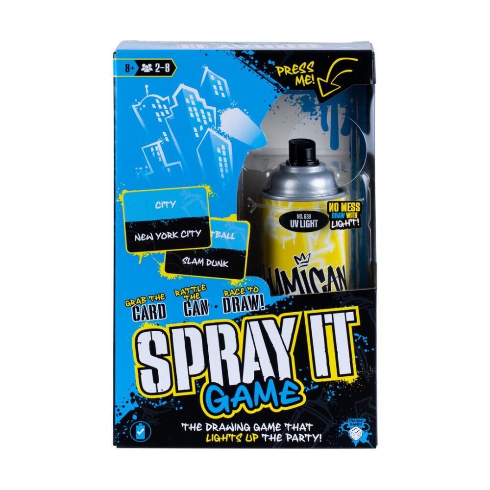 Moose Games Spray It Don't Say It! Game Kids 8y+ Drawing Play