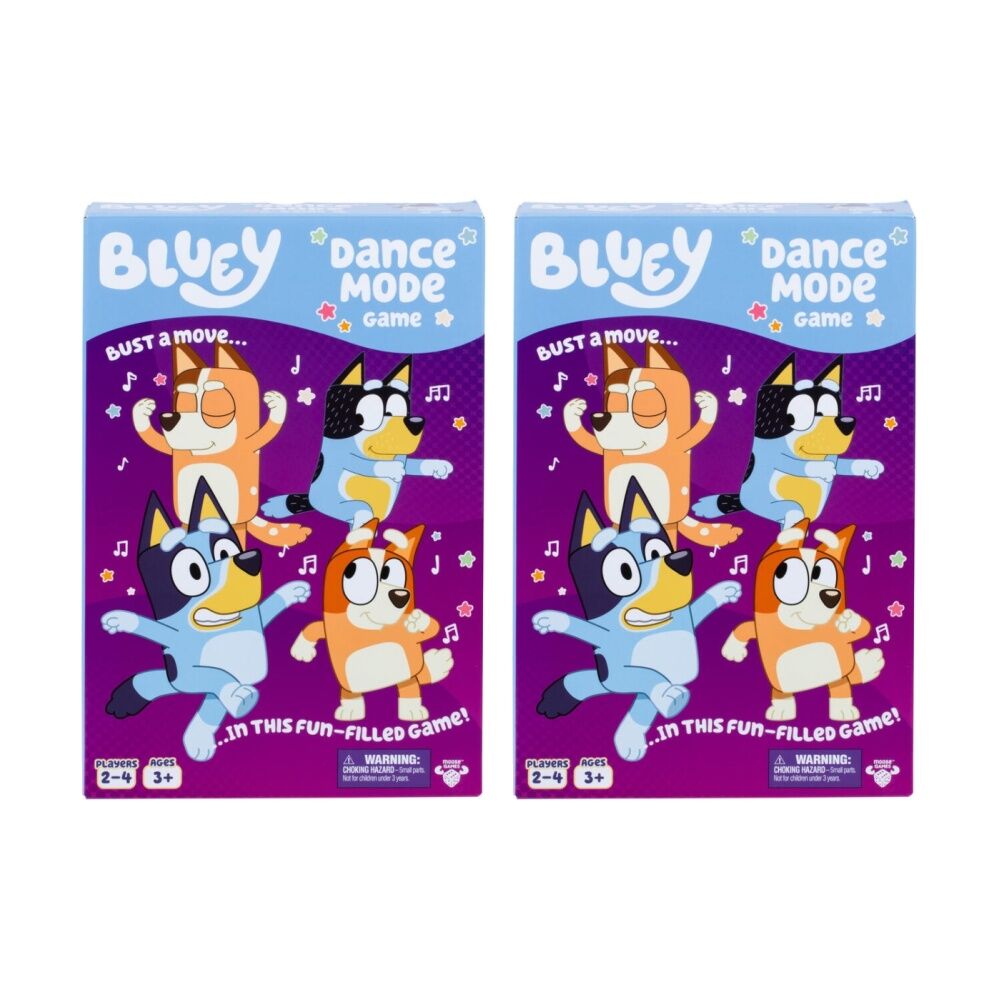 2PK Bluey Dance Mode Game Kids 3y+ Interactive Play