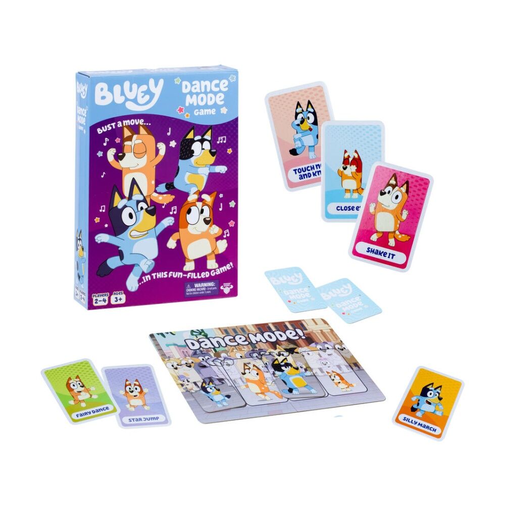 Bluey Dance Mode Game Kids 3y+ Interactive Play