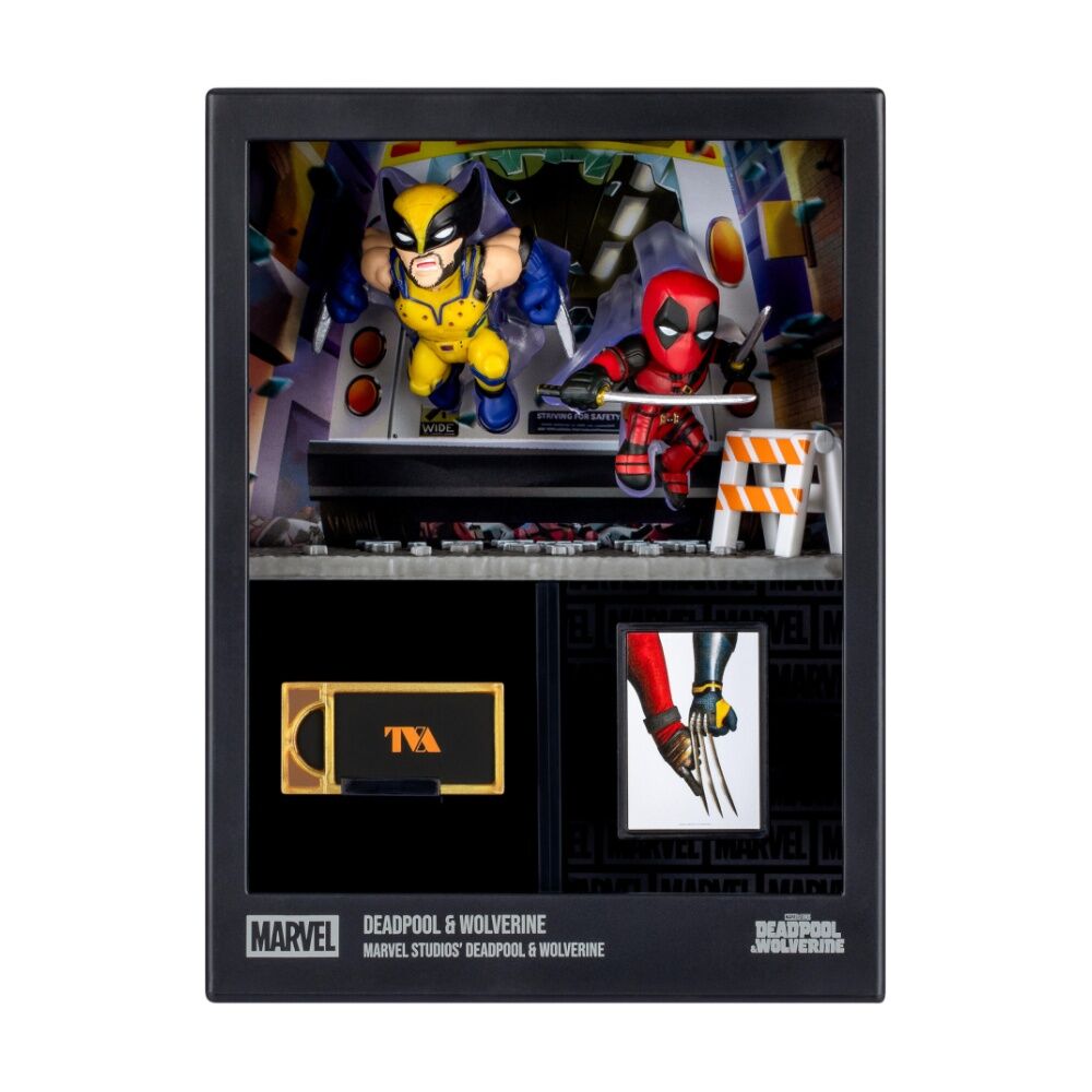 2pc Fandrop Marvel W3 Figure W/ Scene Markers & Artifacts 4y+ Assorted