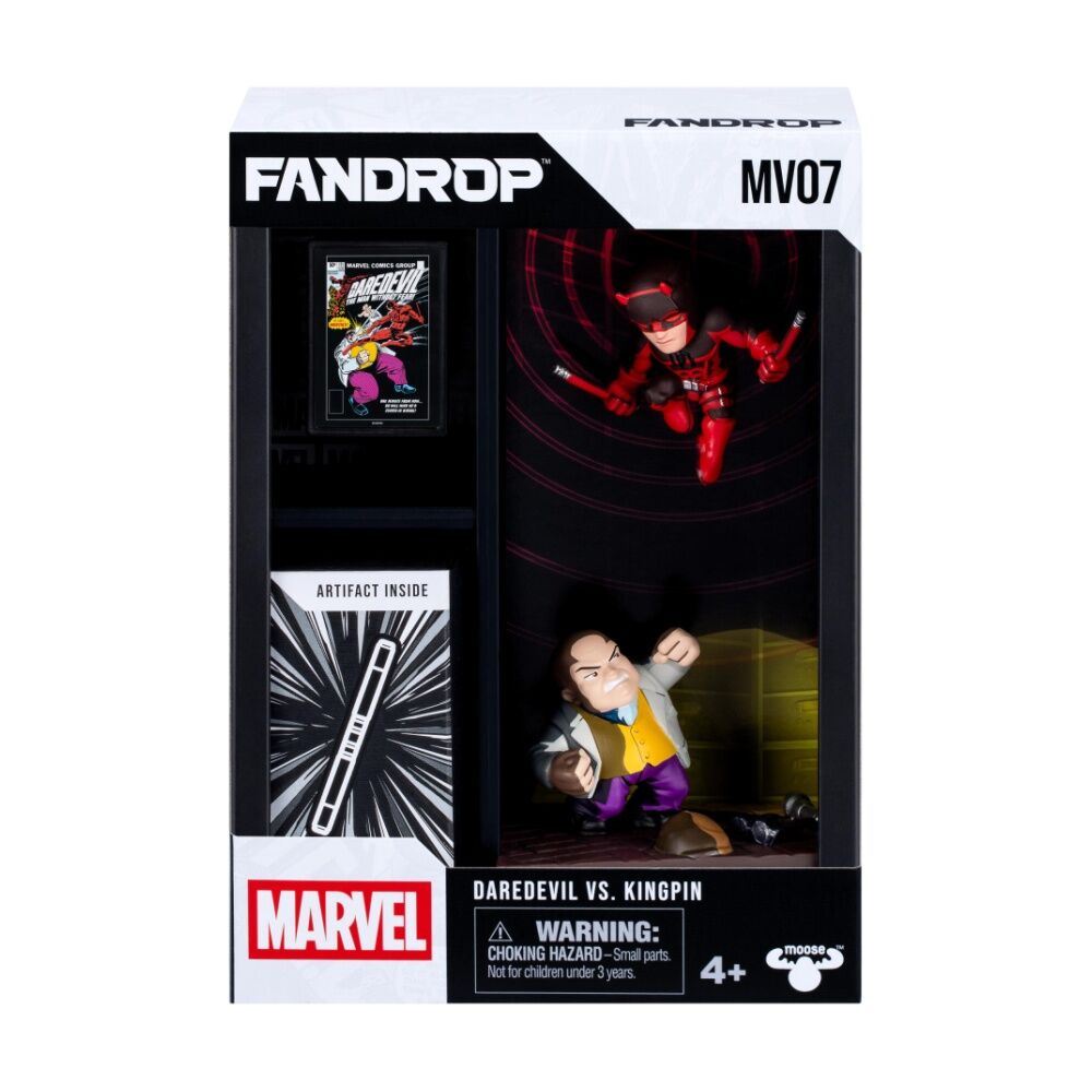 2pc Fandrop Marvel W3 Figure W/ Scene Markers & Artifacts 4y+ Assorted