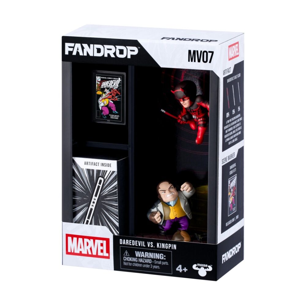 2pc Fandrop Marvel W3 Figure W/ Scene Markers & Artifacts 4y+ Assorted