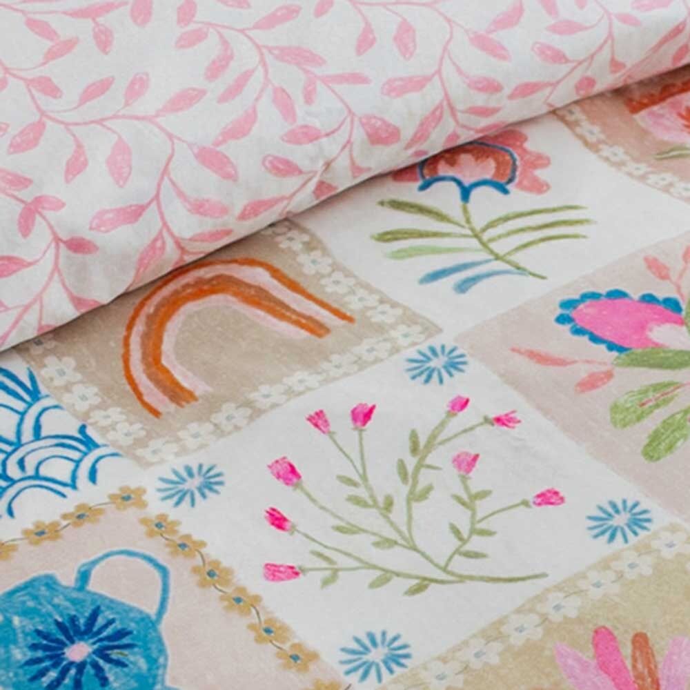 Kas Australia Coco Quilt Cover Cotton Pattern Design Multi Double