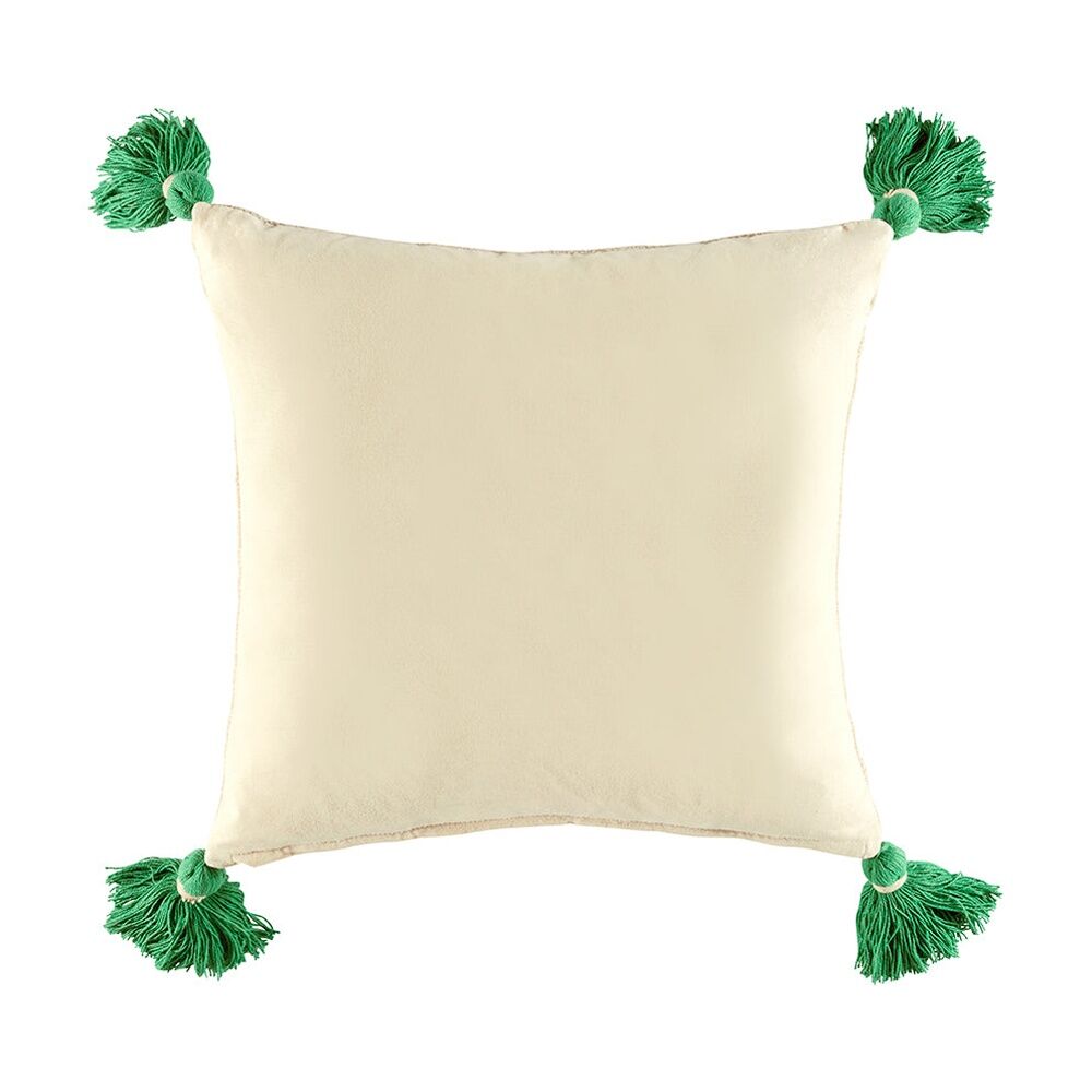 Kas Australia Ceres Cushion Cotton Embroidered Fish Multi 50x50cm