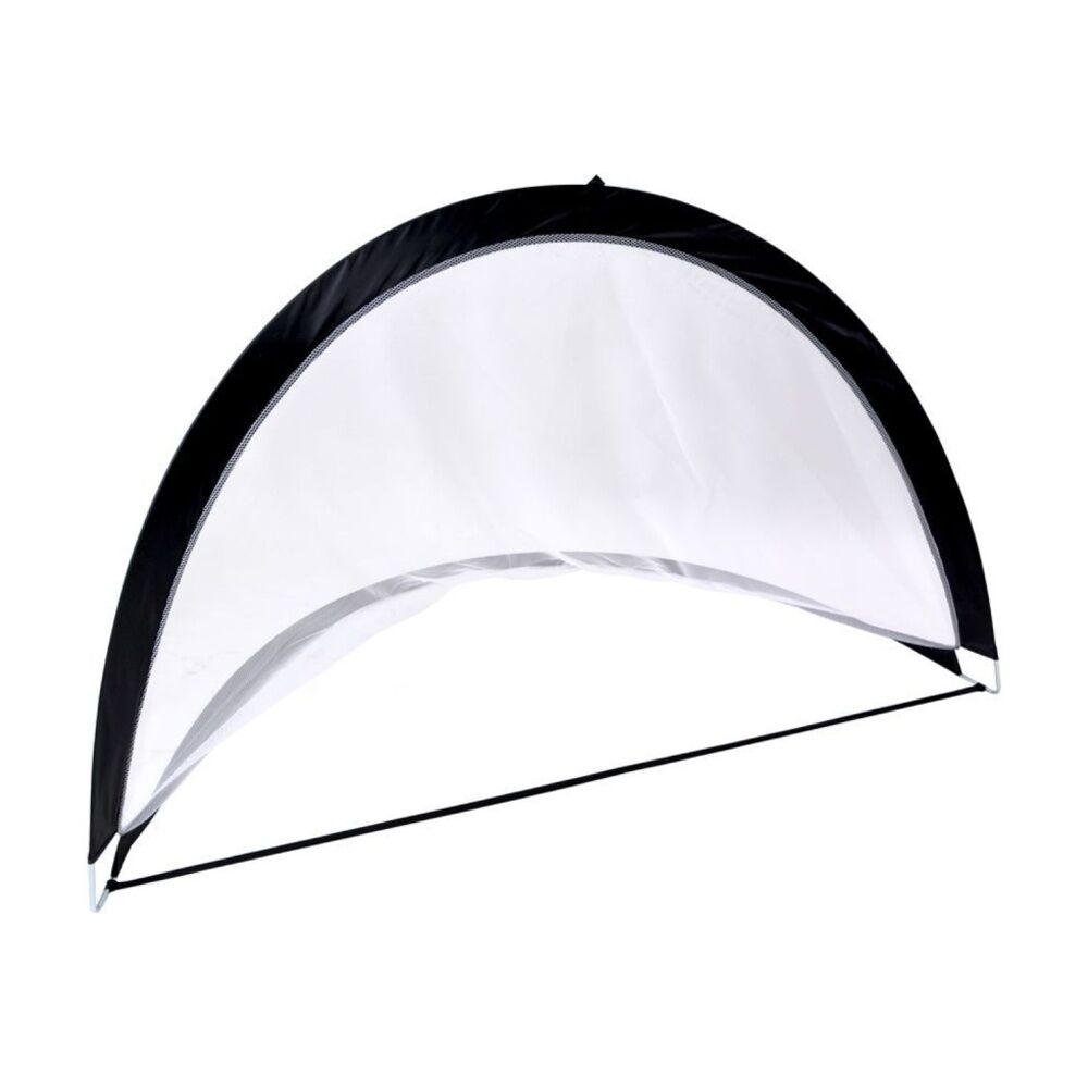2pc Regent Pop Up Foldable Portable Soccer/Football Goal Set 72In W/ Carry Bag