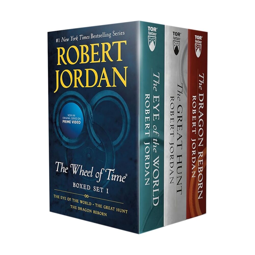 3pc Promotional Wheel Of Time Premium Boxed Set Volume Books Fantasy Series