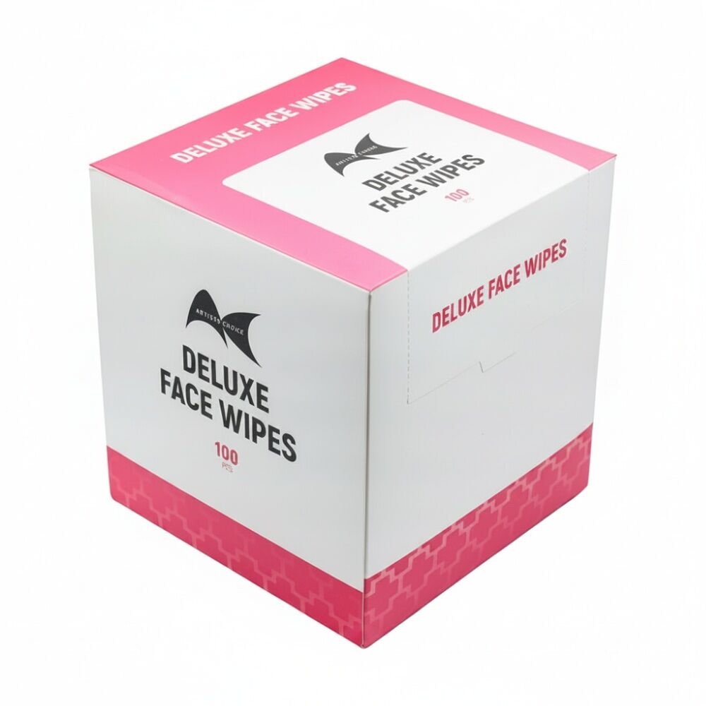 4x 100pc Artists Choice Deluxe Face Wipes Make Up Remover Gentle On Skin