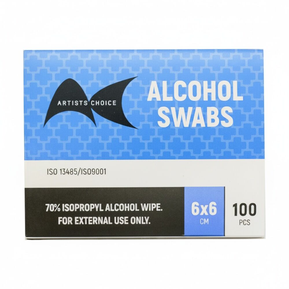 12x 100pc Artists Choice Alcohol Wipes Antibacterial Sanitizing Cleaning Pads