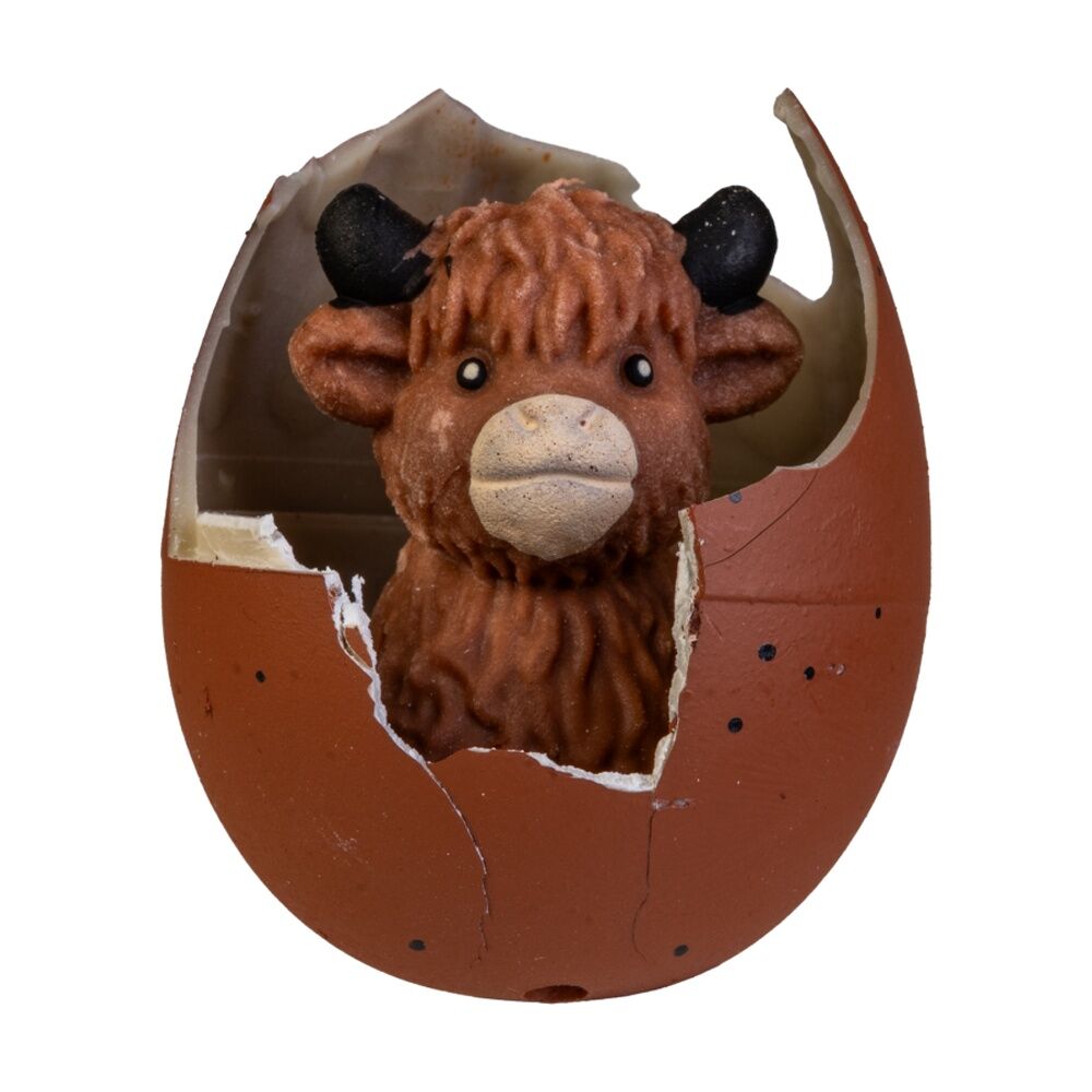 12PK MDI Growing Highland Cow Egg Magic Water Grow & Hatch Kids Toy Brown