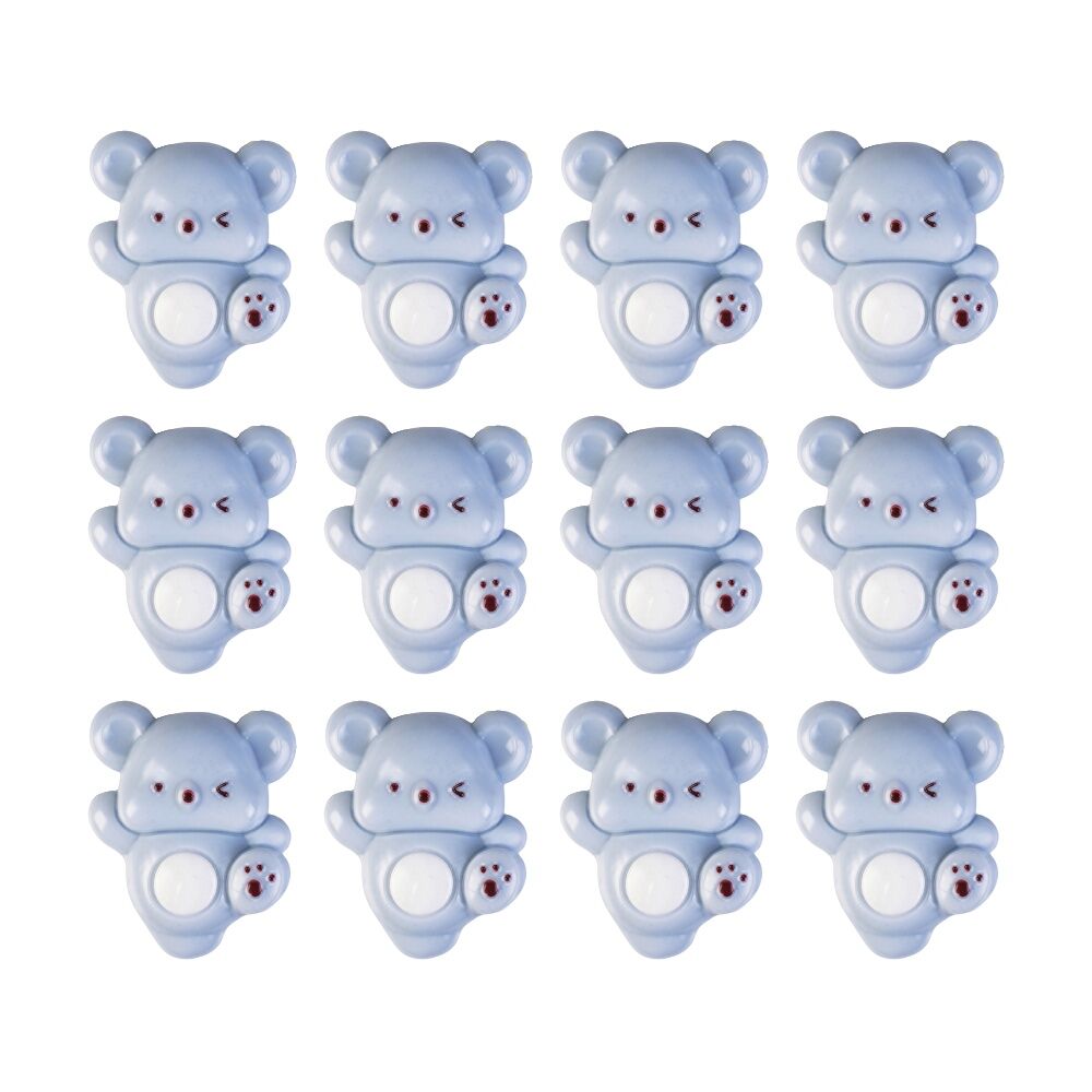 12PK MDI Sticky Fidget Koala Squishy Stress Relief Kids Fun Sensory Toy Assorted